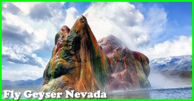 Fly Geyser Nevada