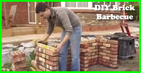 How To Build A DIY Brick Barbeque