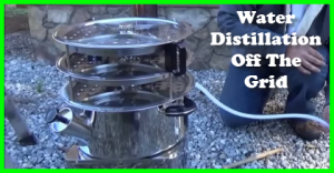 How to distill water off the grid
