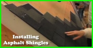 How to install asphalt shingles