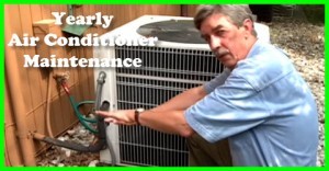Yearly air conditioner maintenance