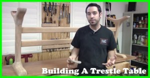 Building a trestle table