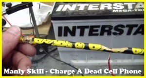 charge a dead cell phone