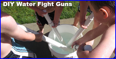 DIY water Fight guns