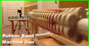 rubber band machine gun