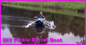 DIY Pickle Barrel Boat