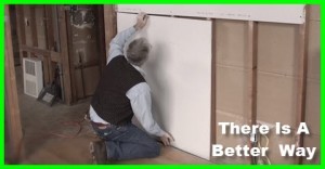 better way to lift drywall