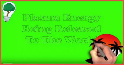 plasma energy being released to te world