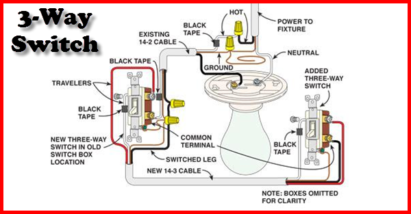 how to wire a 3 way switch