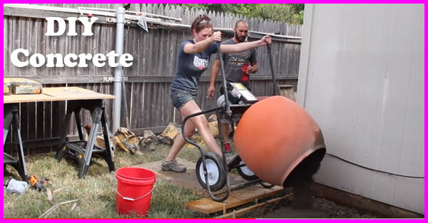 Pouring A Concrete Slab DIY Style - Gotta Go Do It Yourself