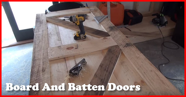 how to build board and batten doors