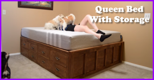 How To Build A Queen Bed With Storage