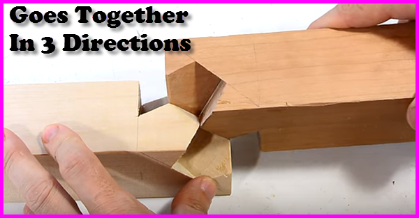 How to make this 3 directional joint