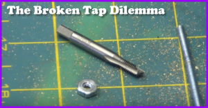 How to remove a broken tap chemically