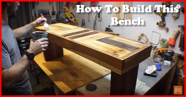 how to build a bench from reclaimed lumber
