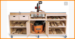 miter saw bench ideas