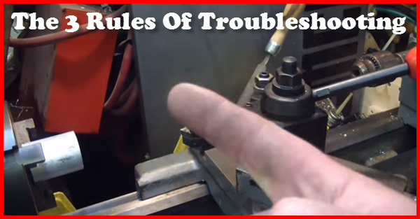 the 3 rules of troubleshooting