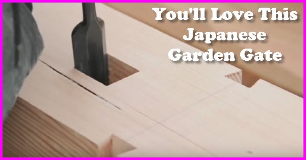 Build A Japanese Garden Gate