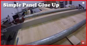 How to do a simple panel glue up