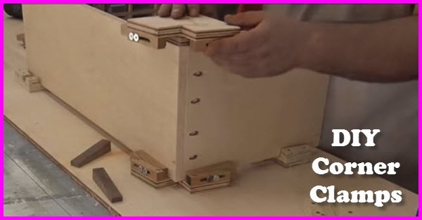 how to make your own corner clamps