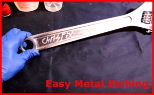 How To Do Metal Etching